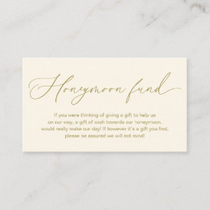 Wedding Honeymoon Fund, Gifts in Cash Wishing Well Enclosure Card