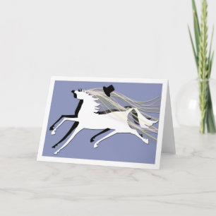Wedding Horses Card