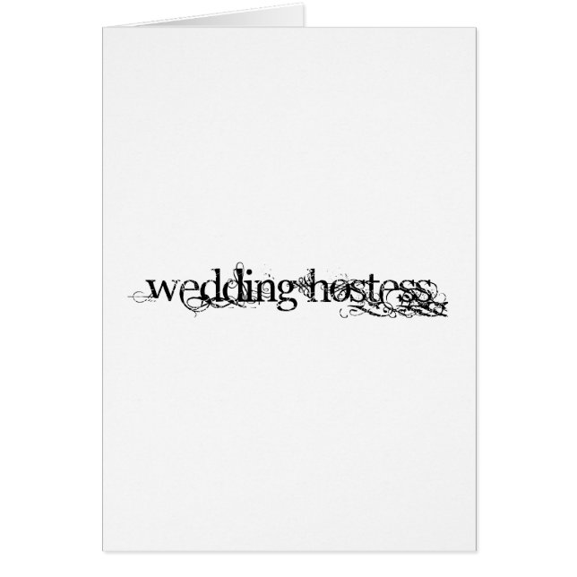 Wedding Hostess (Front)