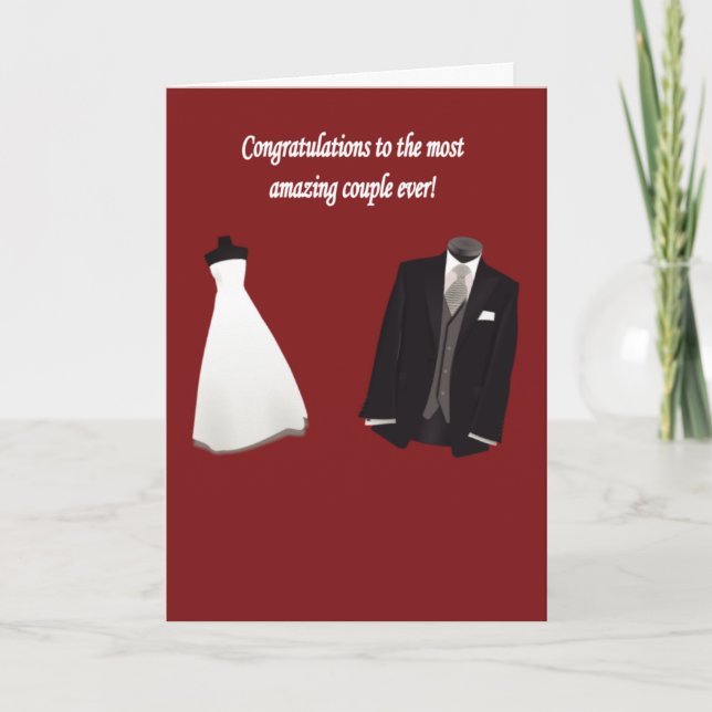 Wedding Humour Card (Front)