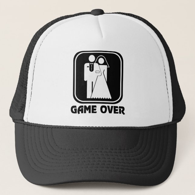 Wedding Icon: Game Over Hat / Cap (Front)
