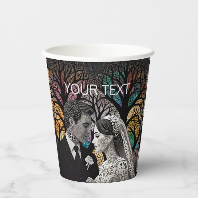 Wedding ideas and Gifts Paper Cups (Front)