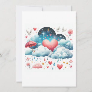 wedding illustration invitation