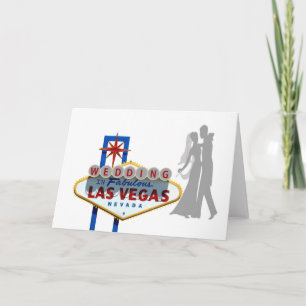 WEDDING In Fabulous Las Vegas Card