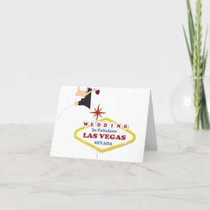 Wedding in Las Vegas Card