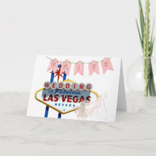 Wedding in Las Vegas Card