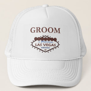 WEDDING In Las Vegas Groom Cap
