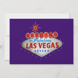 Wedding in Las Vegas Invitations