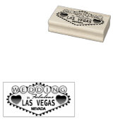 Wedding in Las Vegas Rubber Stamp (Stamped)