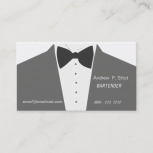 Wedding In Style Man Suit Modern Upscale Fashion Business Card