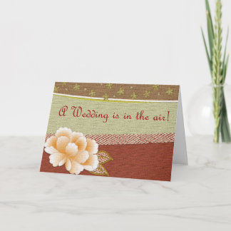 Wedding In The Air Invitation