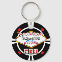 Wedding in Vegas Casino Favour Poker Chip