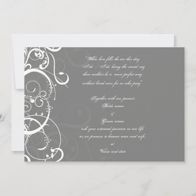 Wedding invitation (Front)