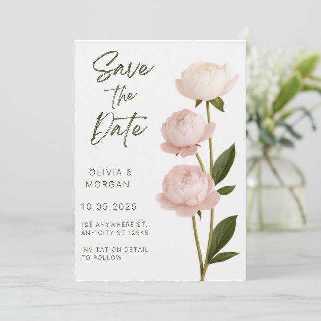 Wedding invitation  (Standing Front)