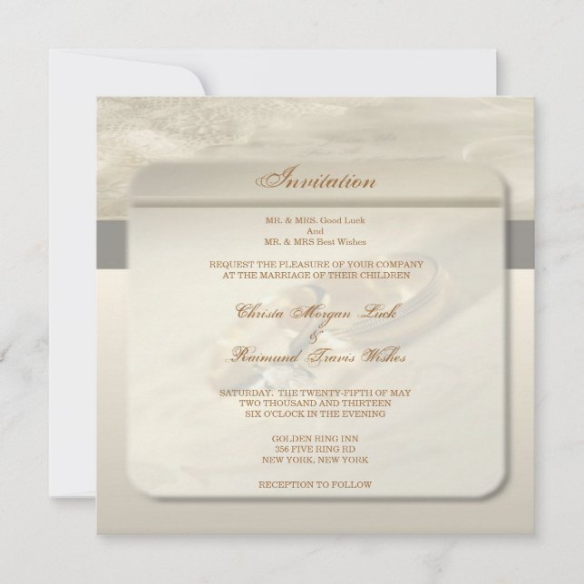 Wedding Invitation (Front)