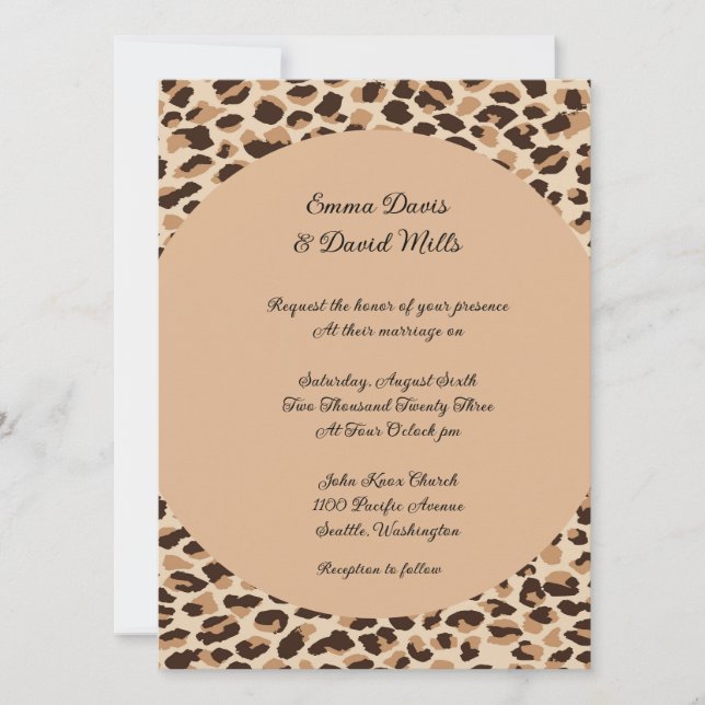 Wedding Invitation (Front)