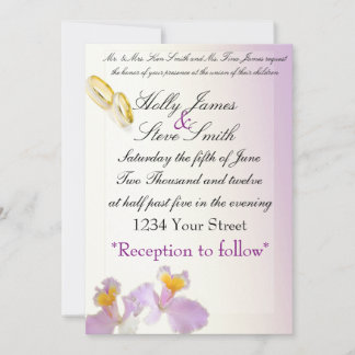 wedding invitation