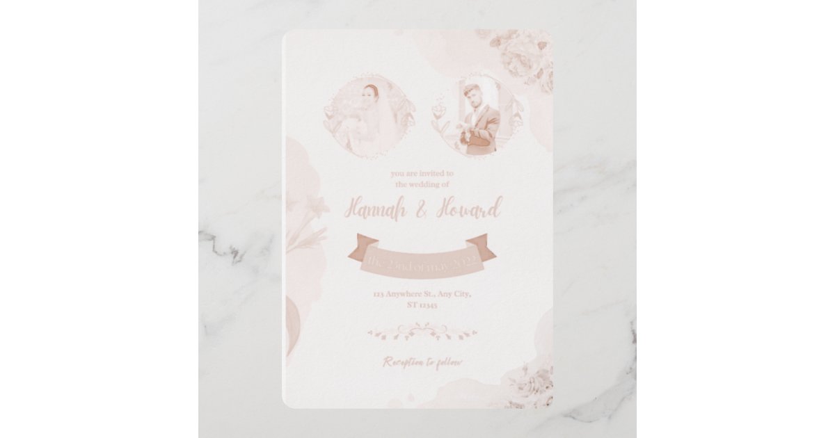 Wedding invitation | Zazzle