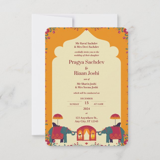 Wedding Invitation (Front)