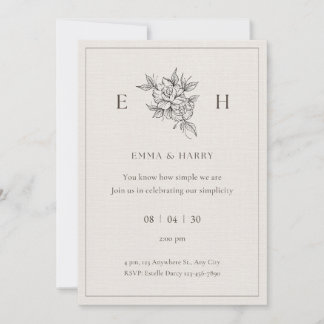 wedding invitation