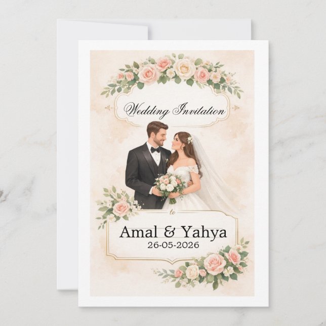 Wedding Invitation (Front)