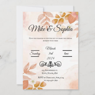 wedding invitation
