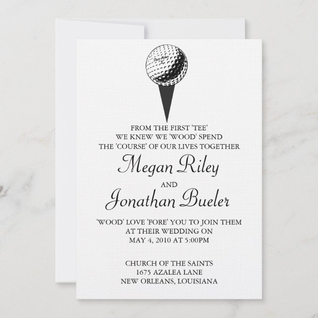 Wedding Invitation (Front)