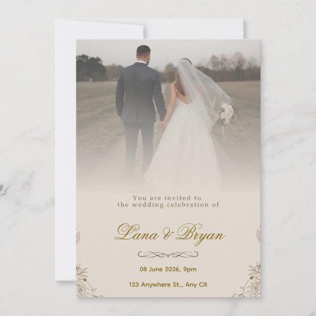 Wedding Invitation (Front)