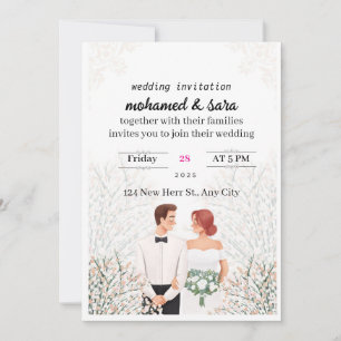 wedding invitation