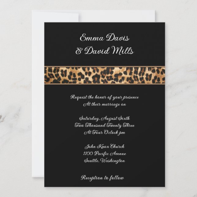 Wedding Invitation (Front)