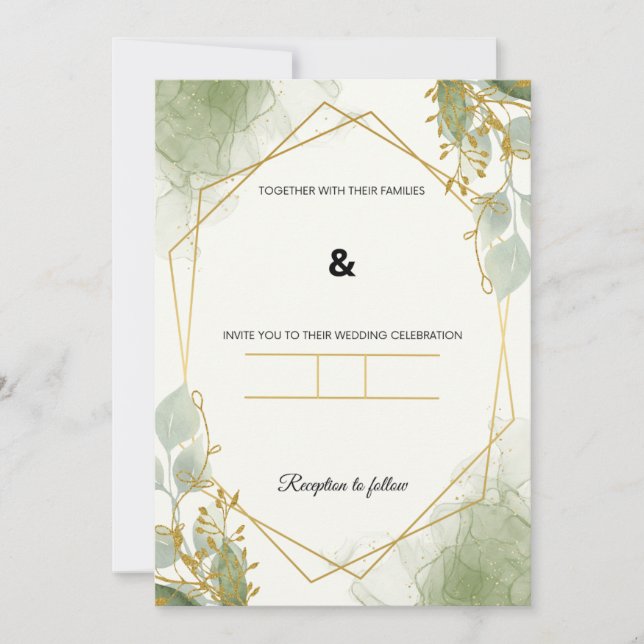 Wedding Invitation  (Front)