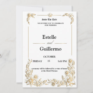 WEDDING Invitation