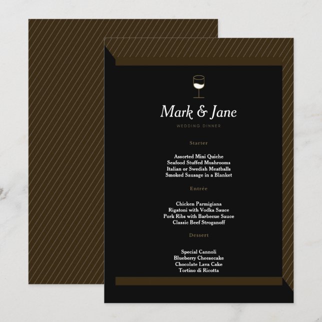 Wedding Invitation (Front/Back)