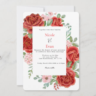 Wedding invitation