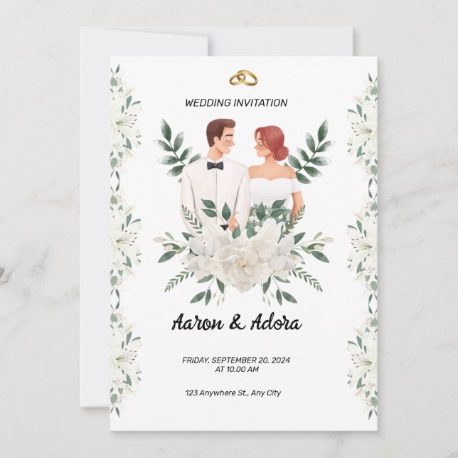 Wedding invitation (Front)