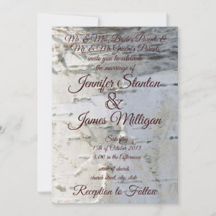 Wedding invitation