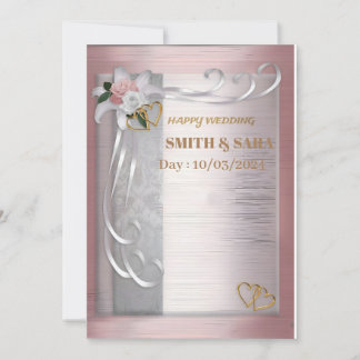 Wedding invitation