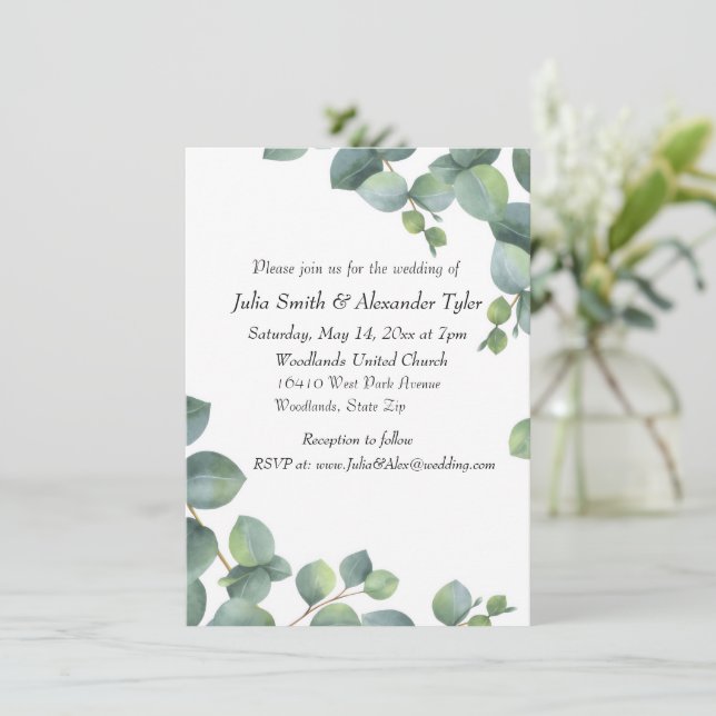 Wedding Invitation (Standing Front)