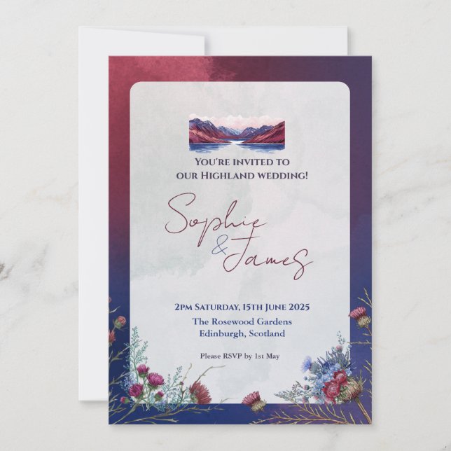 Wedding Invitation (Front)