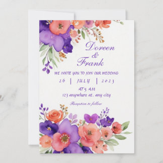 wedding invitation