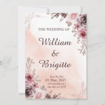 Wedding invitation