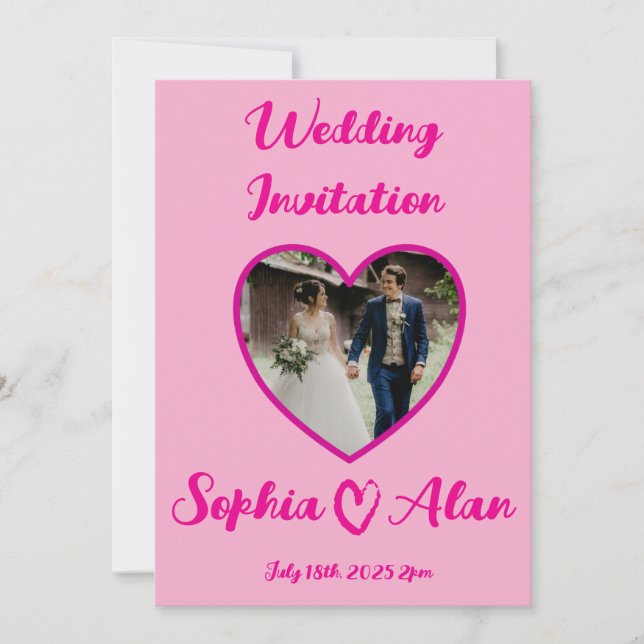 Wedding Invitation (Front)