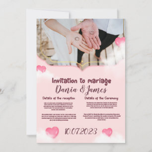 wedding invitation