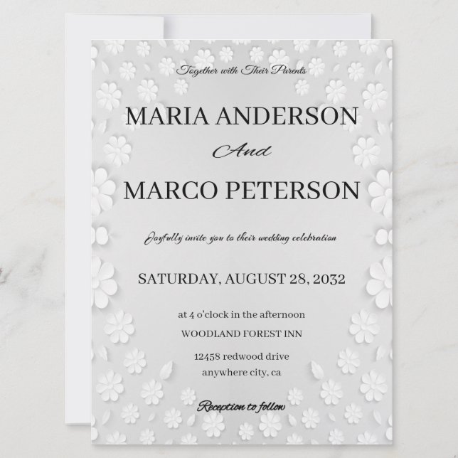 wedding Invitation (Front)