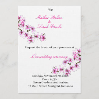 Wedding Invitation