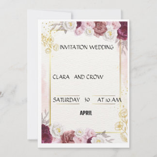 WEDDING INVITATION
