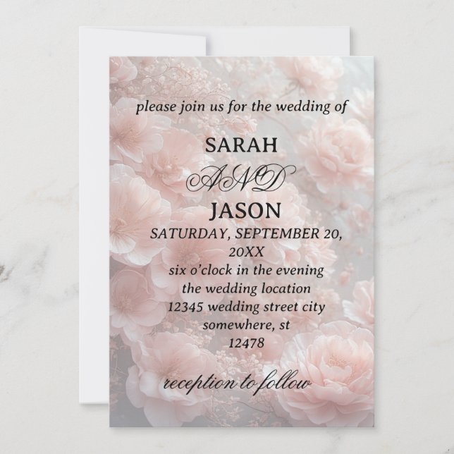 Wedding invitation (Front)
