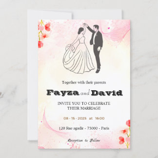 Wedding invitation
