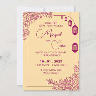 Wedding Invitation