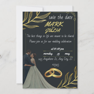 wedding invitation 